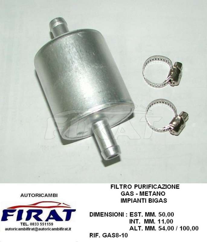FILTRO GAS 8-10